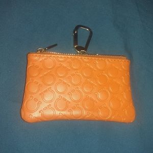 Ferragamo embossed coin purse